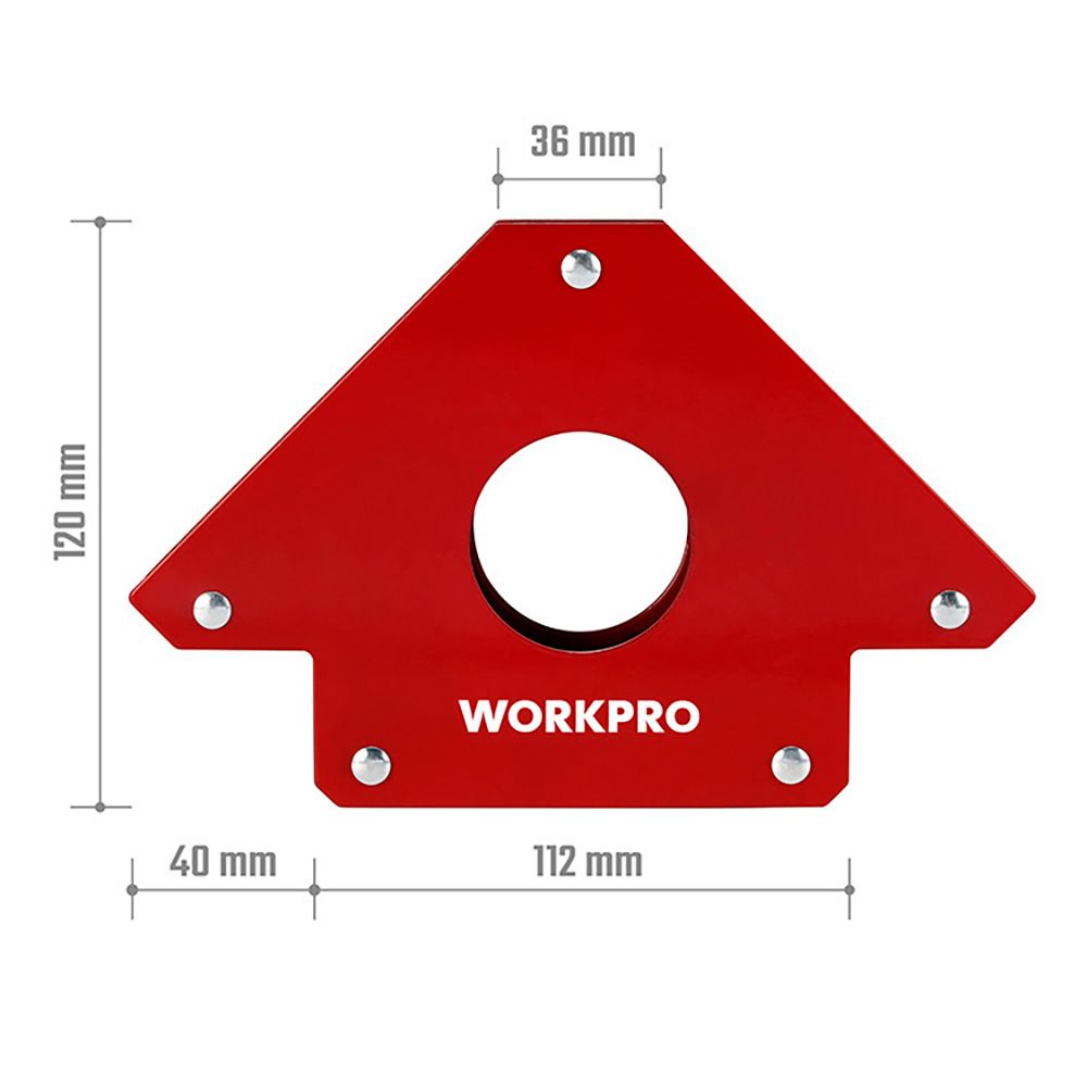 Esquadro magnético de soldadura 125 mm - Image 4