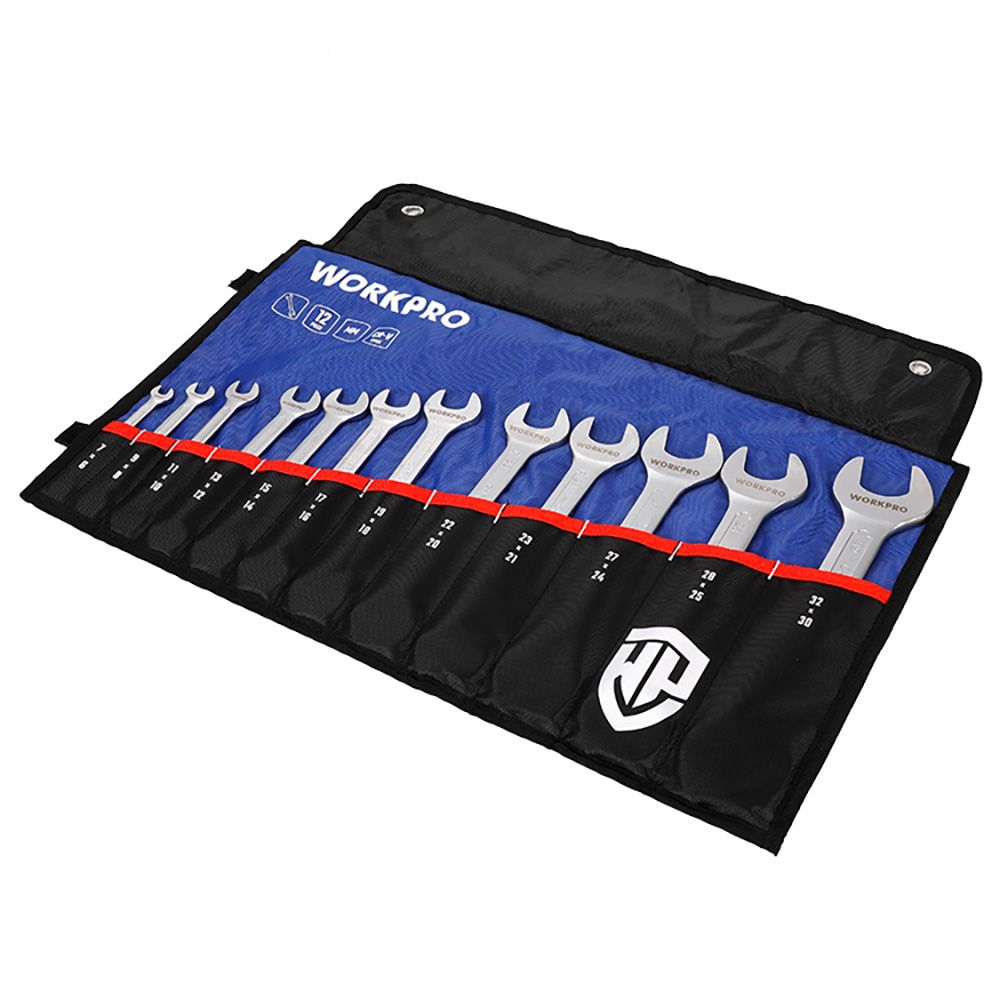 Chave fixa, jogo de 12 peças
