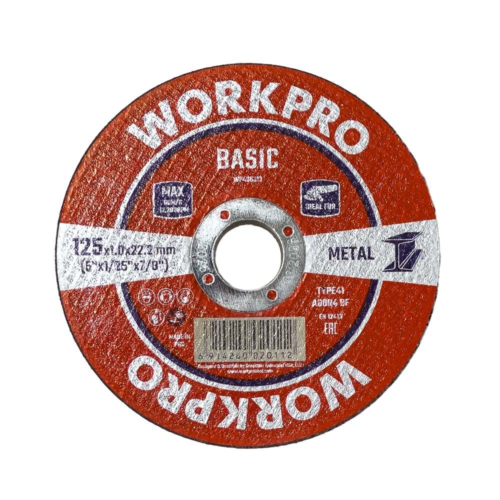 Disco corte metal / T41, basic, Ø125 x 1,0 x 22,2 mm