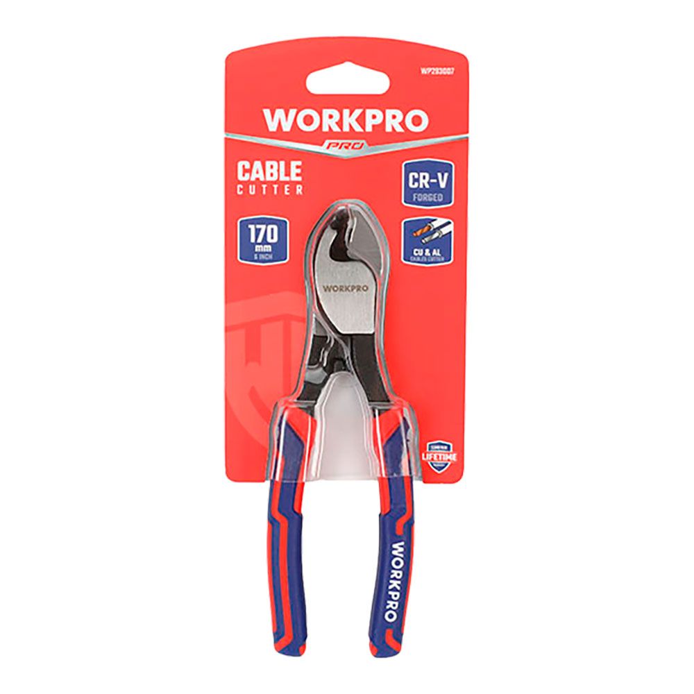 WORKPRO Alicate Corta Cabos Cr-V 170 mm - Image 2