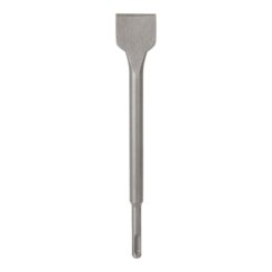 Cinzel plano para martelo, sds-plus, 40 x 14 x 250 mm