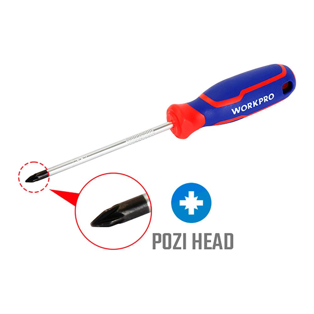 Chave de fendas pozidriv PZ0 x 75 mm - Image 2
