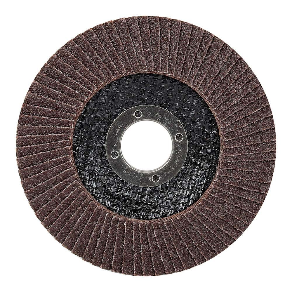 Disco flap convexo em óxido de alumínio t29, ø115 x 22,2 mm, grão 60