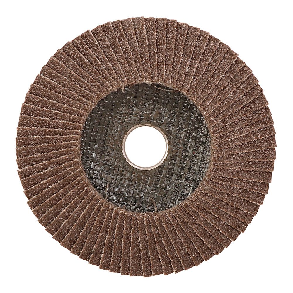 Disco de lamelas plano óxido de alumínio T27, Ø115 x 22,2 mm, grão 60 - Image 2
