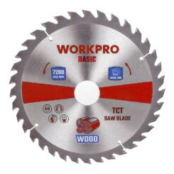 Lâmina de serra circular TCT para madeira, básica, Ø185 x 20 mm x 48 dentes