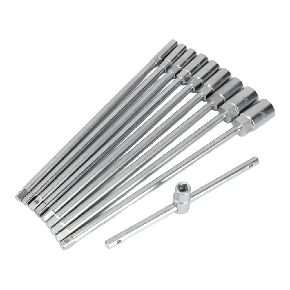 Chave T com caixas intercambiáveis, 8-19 mm, conjunto 10 peças - Image 2