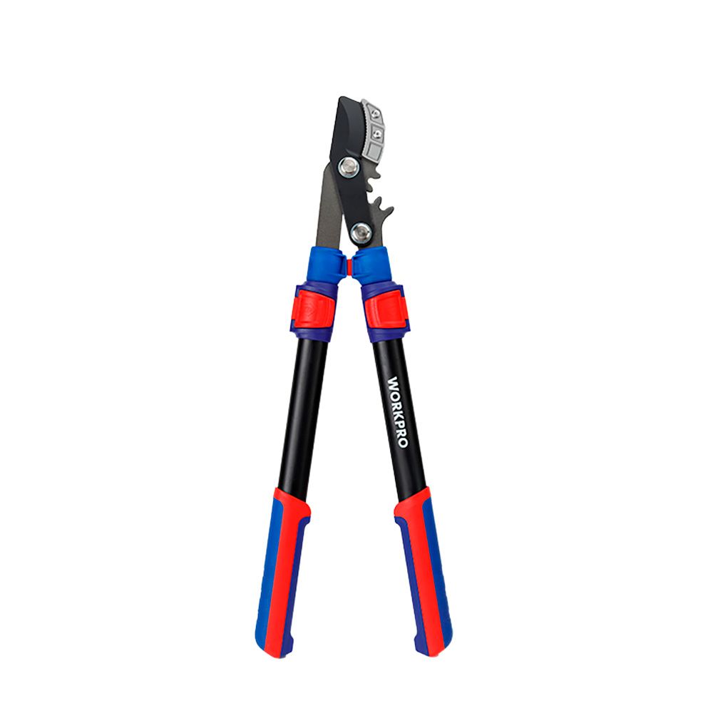 Tesourão de poda de bigorna, extensível, economia de esforço, capacidade máxima de corte Ø44 mm, 625 - 925 mm