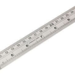 Régua de INOX, métrica-sae, 600 mm