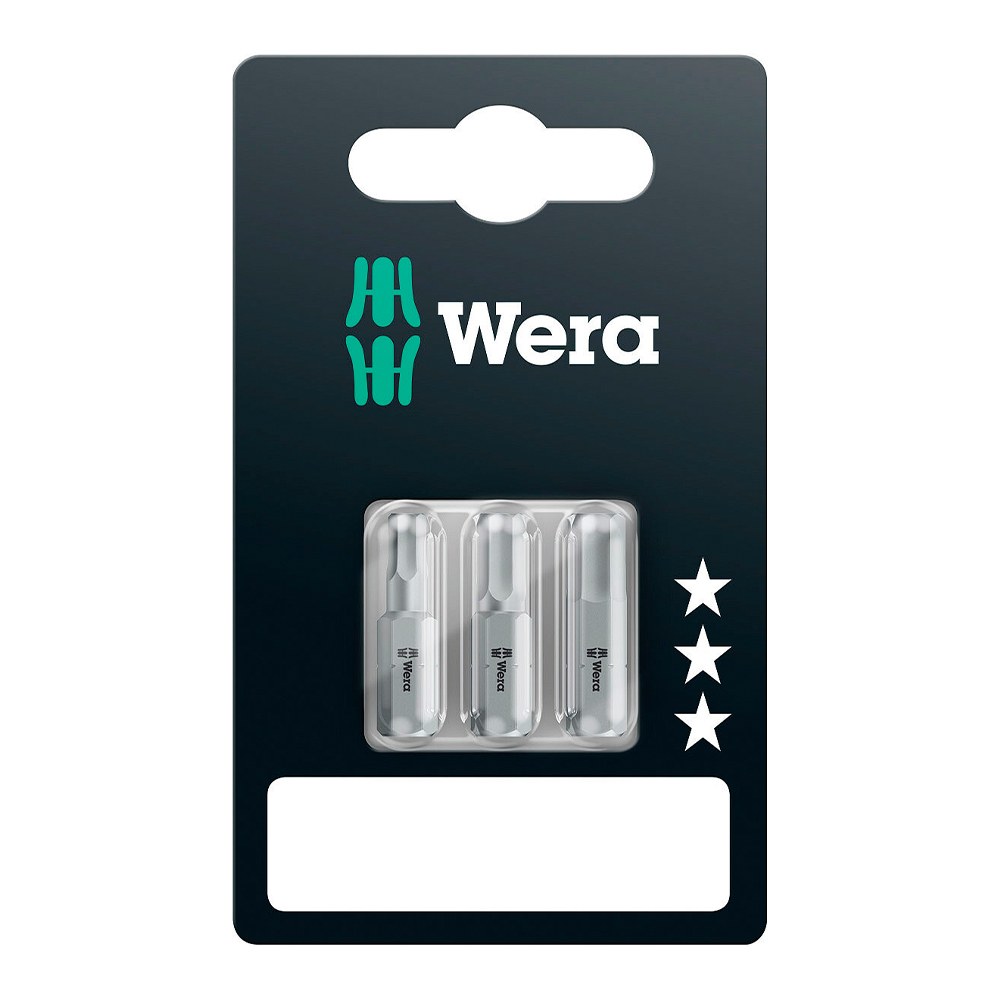 Bits hex-plus B 4,0, 5,0, 6,0 x 25 mm, 3 peças
