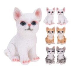 Gato de polystone, modelos sortidos, 110 x 80 x 145 mm