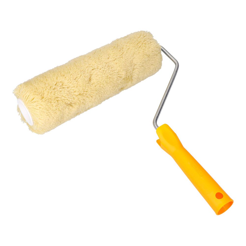 Rolo de rosca verde para paredes e tetos rugosos, ø45 x 220 mm