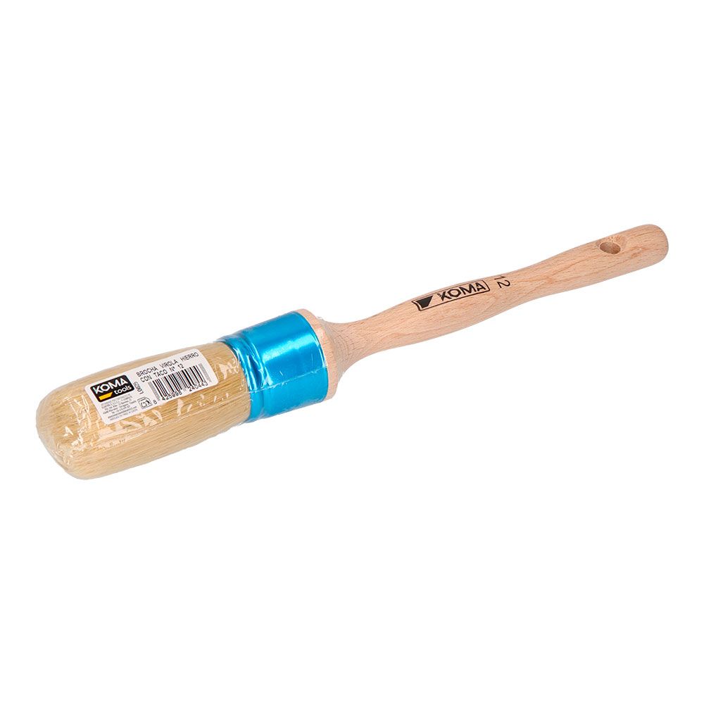Pincel com virola de ferro tamanho nº 12 Ø42 x 80 mm - Image 2