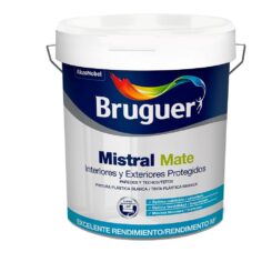 Tinta plástica acrílica estireno branco fosco mistral interior/exterior 750 ml