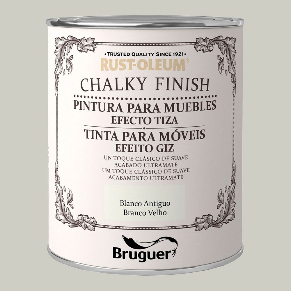 Rust-oleum chalky finish móveis branco antigo 750 ml