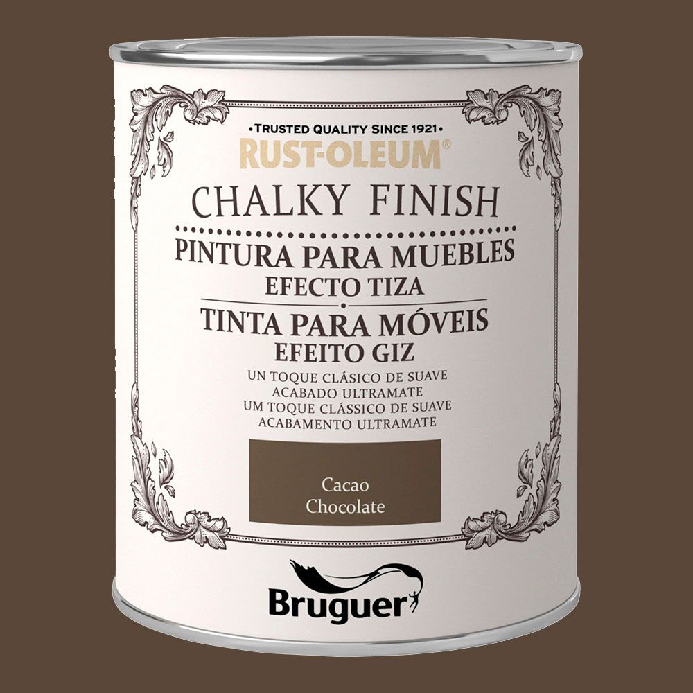 Rust-oleum chalky finish móveis cacau 750 ml