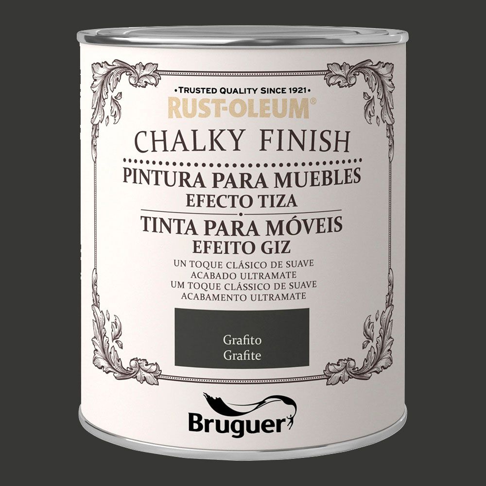Rust-oleum chalky finish móveis grafite 750 ml