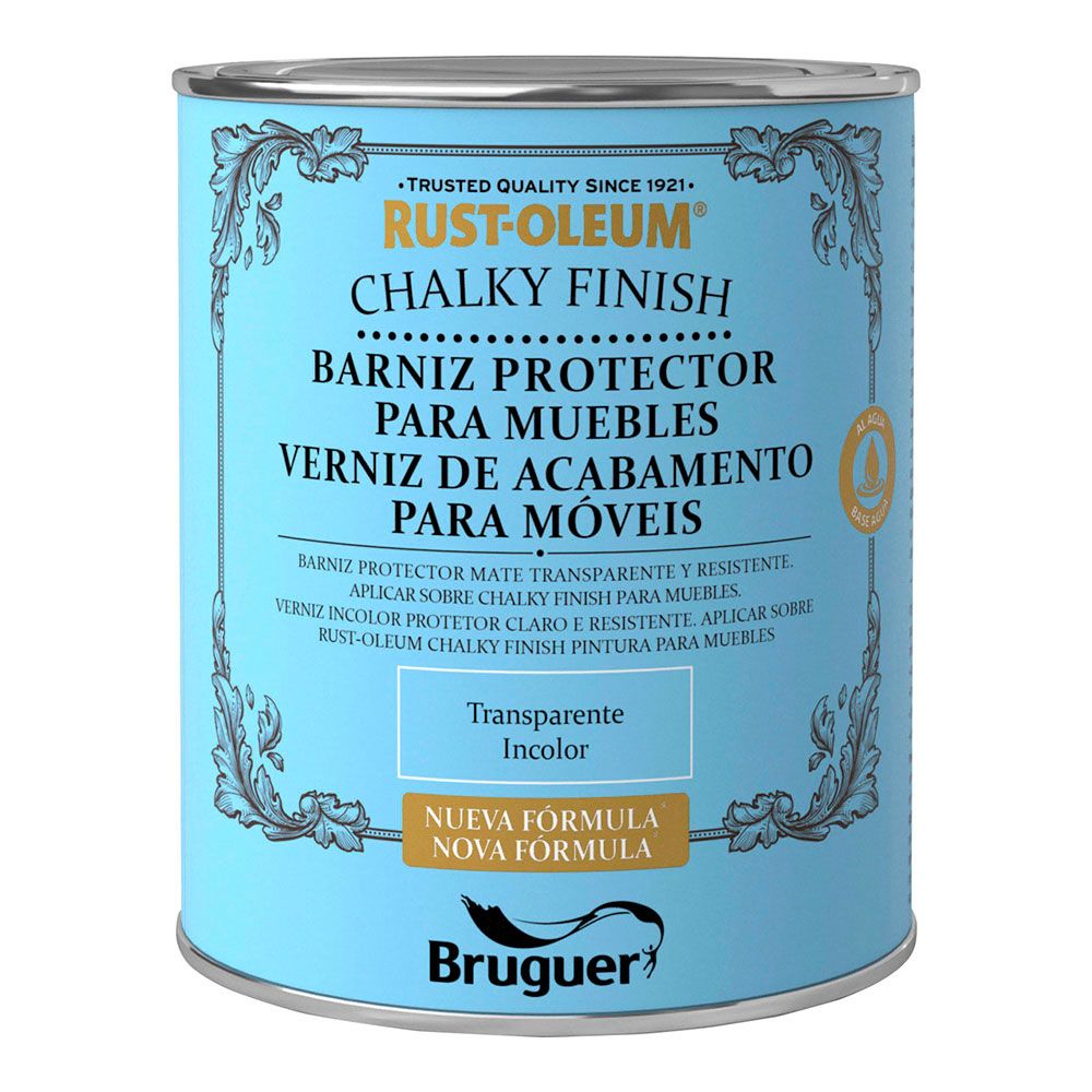 Rust-oleum chalky finish verniz para móveis 750 ml
