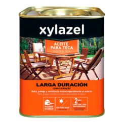 XYLAZEL Óleo de longa duração para teca, cor natural 750 ml