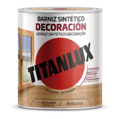 TITAN Verniz decorativo sintético incolor brilhante 250 ml