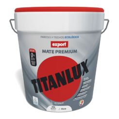 TITAN Veova interior eco vinil tinta plástica lavável exportação branco fosco 4 l