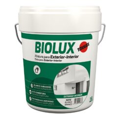 TITAN Tinta plástica acrílica estireno interior/exterior antimofo Biolux branca mate 4 l