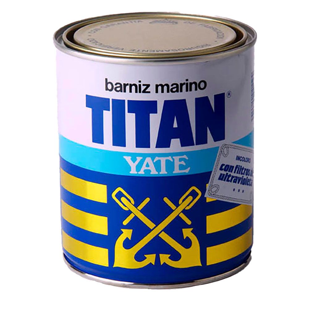 TITAN Verniz alquídico brilhante incolor para iate 750 ml