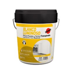 TITAN Tinta plástica estireno acrílica para interior, branco fosco, 4 l