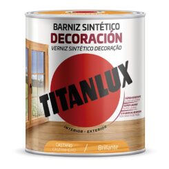 Verniz sintético decoração brilhante castanho 750 ml