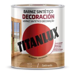 Verniz sintético decoração acetinado teca 250 ml