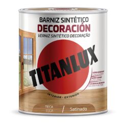 Verniz sintético decoração acetinado teca 750 ml