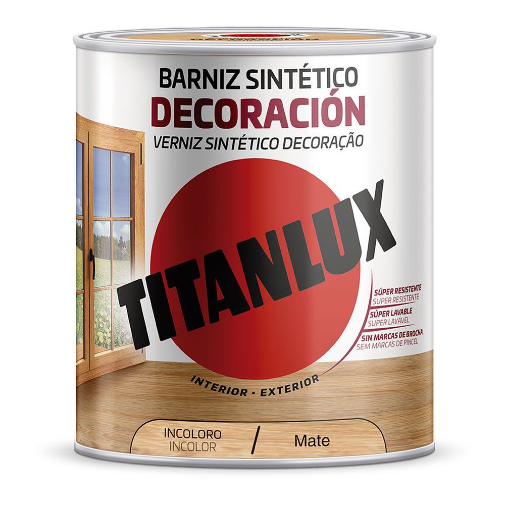 Verniz sintético decoração mate 4 L