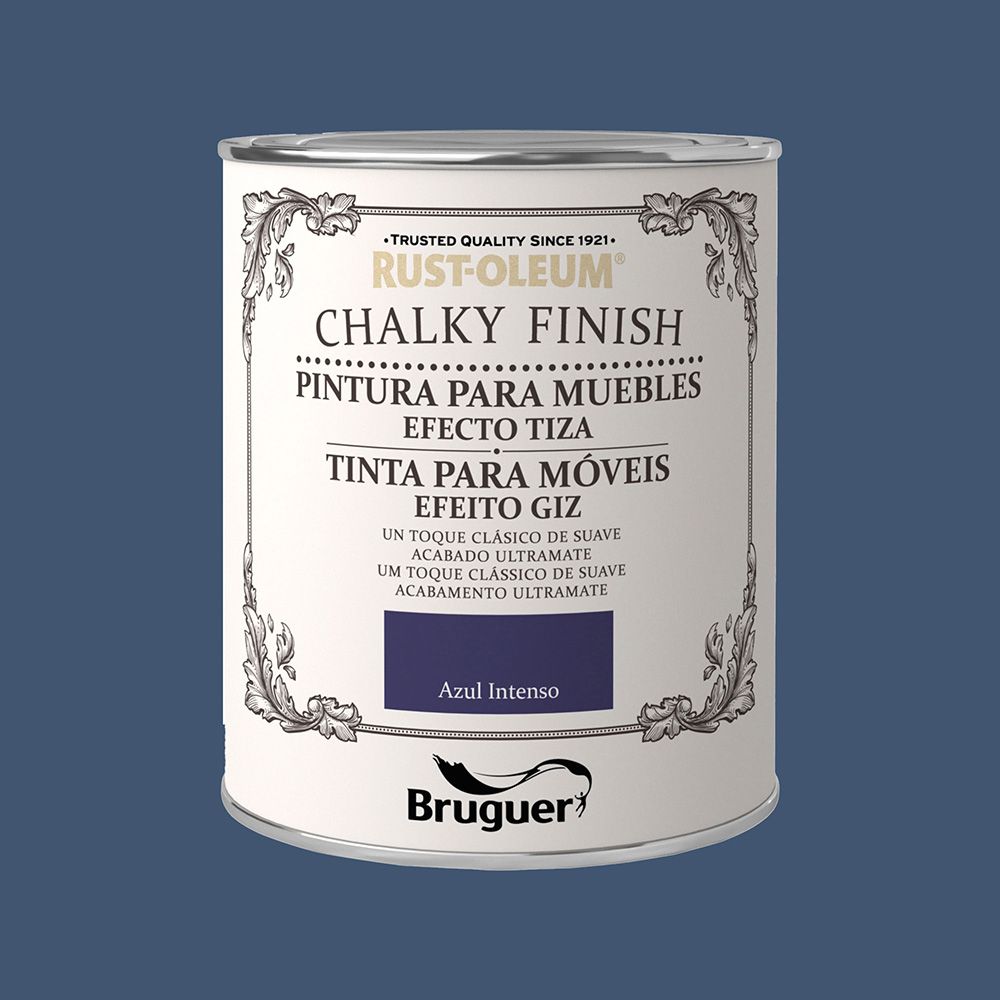 Rust-oleum acabamento de gestão azul intenso móveis 750 ml