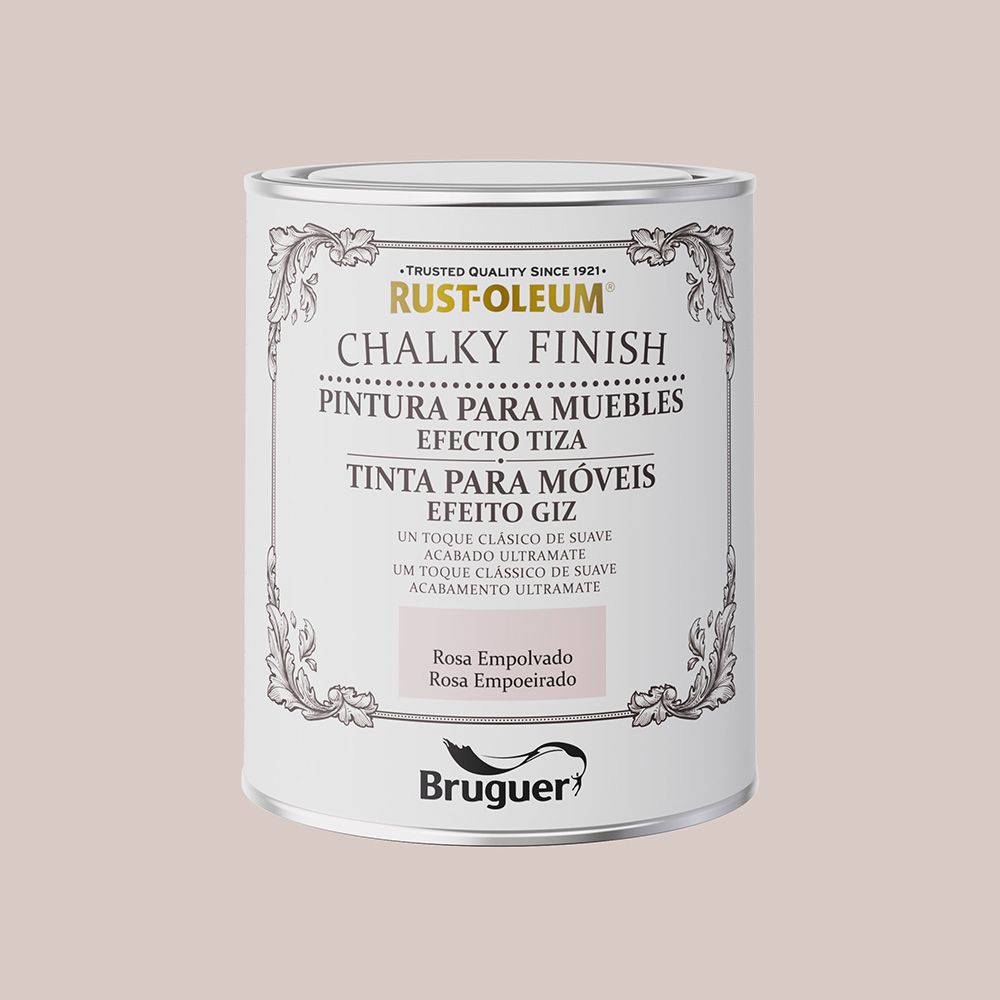 Rust-oleum chalky acabamento móveis rosa 750 ml