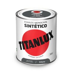 Esmalte sintético monocapa brilhante cinzento médio 750 ml