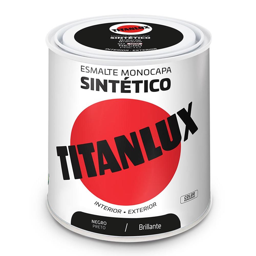 Esmalte sintético monocamada preto brilhante 250 ml