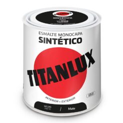 Esmalte sintético monocamada mate preto 250 ml