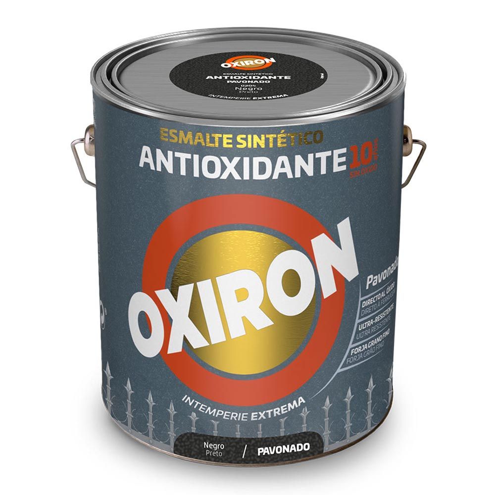 Esmalte sintético metálico antioxidante preto azulado 750 ml