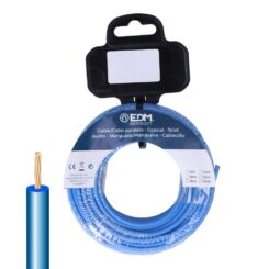 EDM Enrolador de cabo h07z1-k 1,50 mm² azul, 20 m