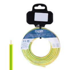 EDM Enrolador de cabo h07z1-k 1,50 mm² bicolor, 25 m