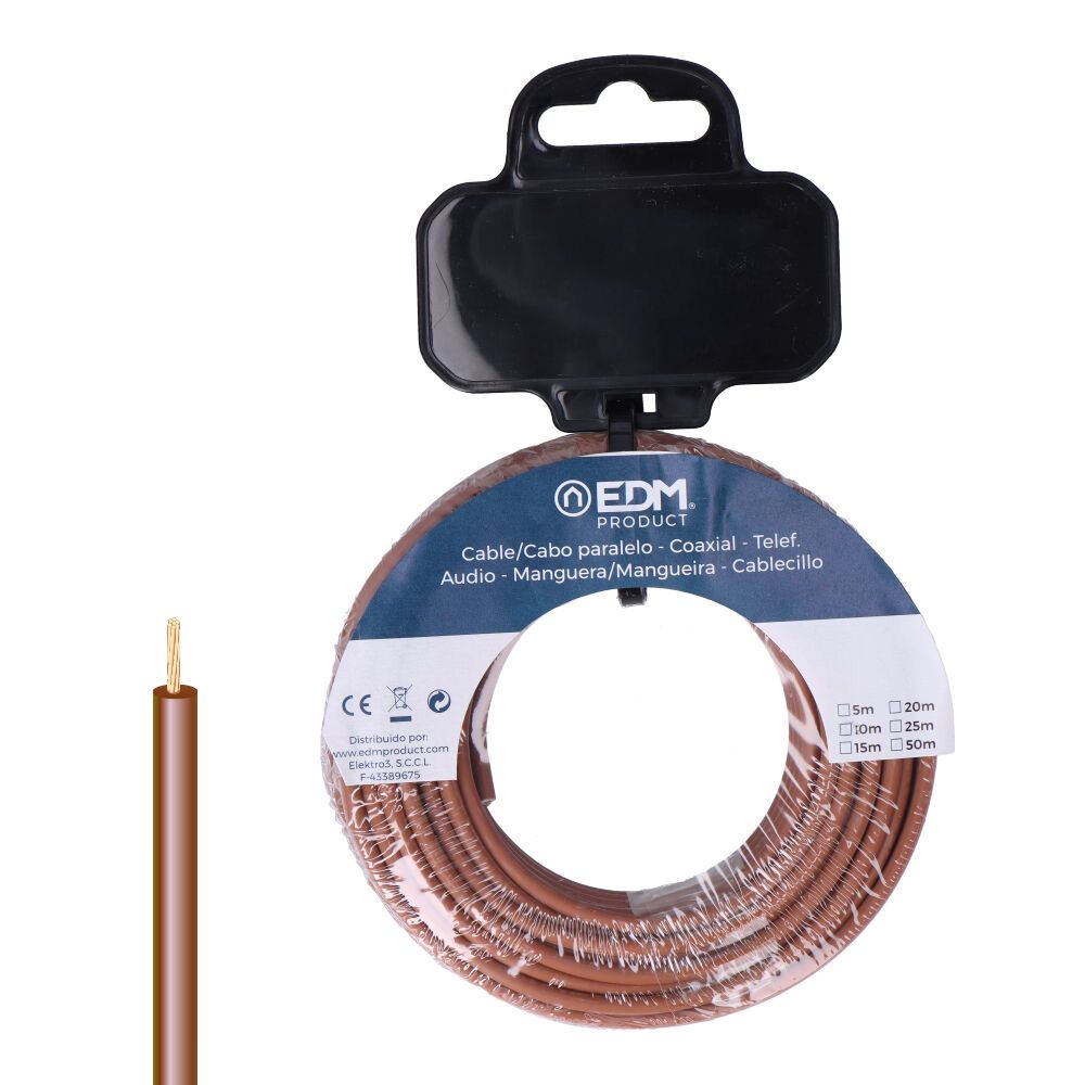 Cabo H07Z1-K 6 mm² marrom 15 m