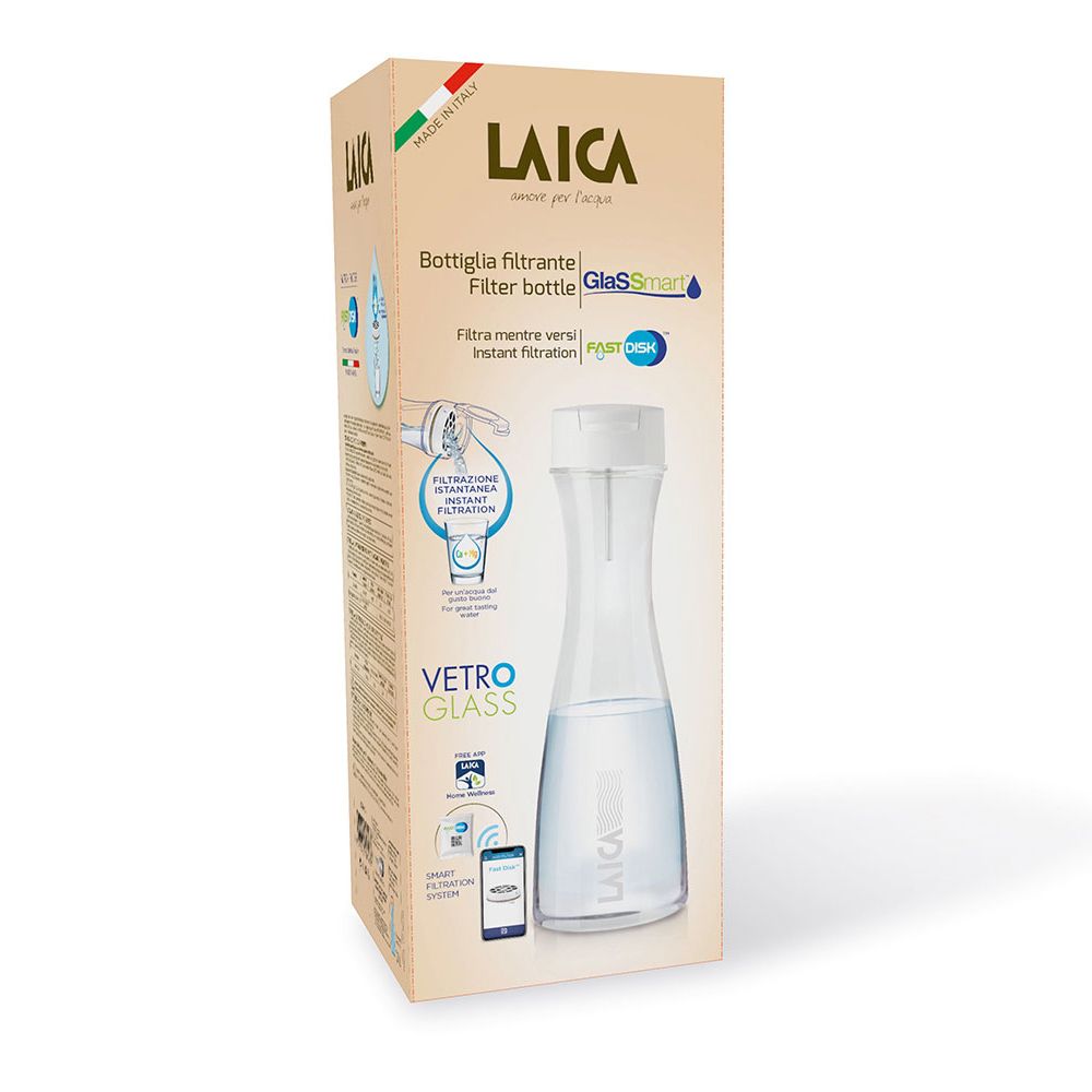 Garrafa de filtro de vidro instantâneo de 1L com 1 filtro - Image 3