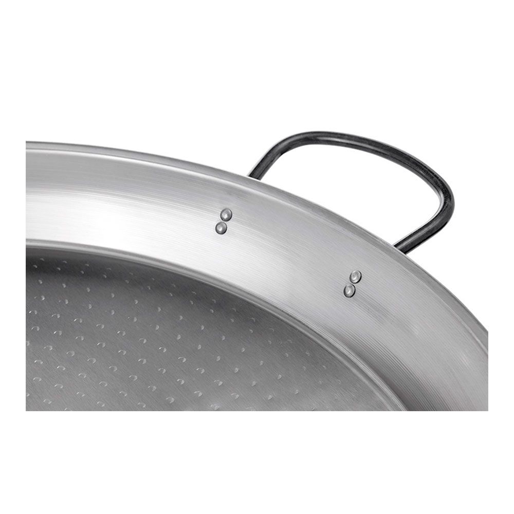 Paella frigideira em aço polido Ø70 cm (30 pessoas) - Image 2