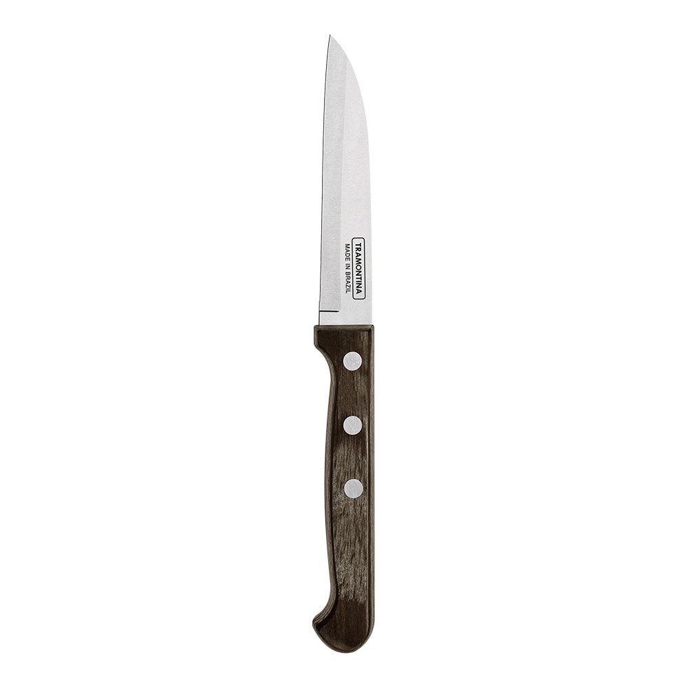 Faca polywood castanha para legumes e frutas 9 cm