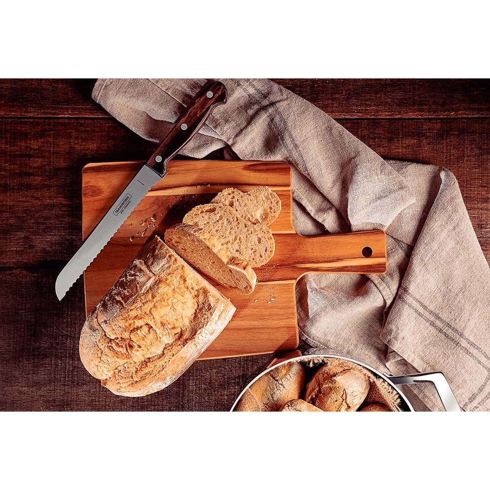 Faca polywood castanha para pão 17,7 cm - Image 3