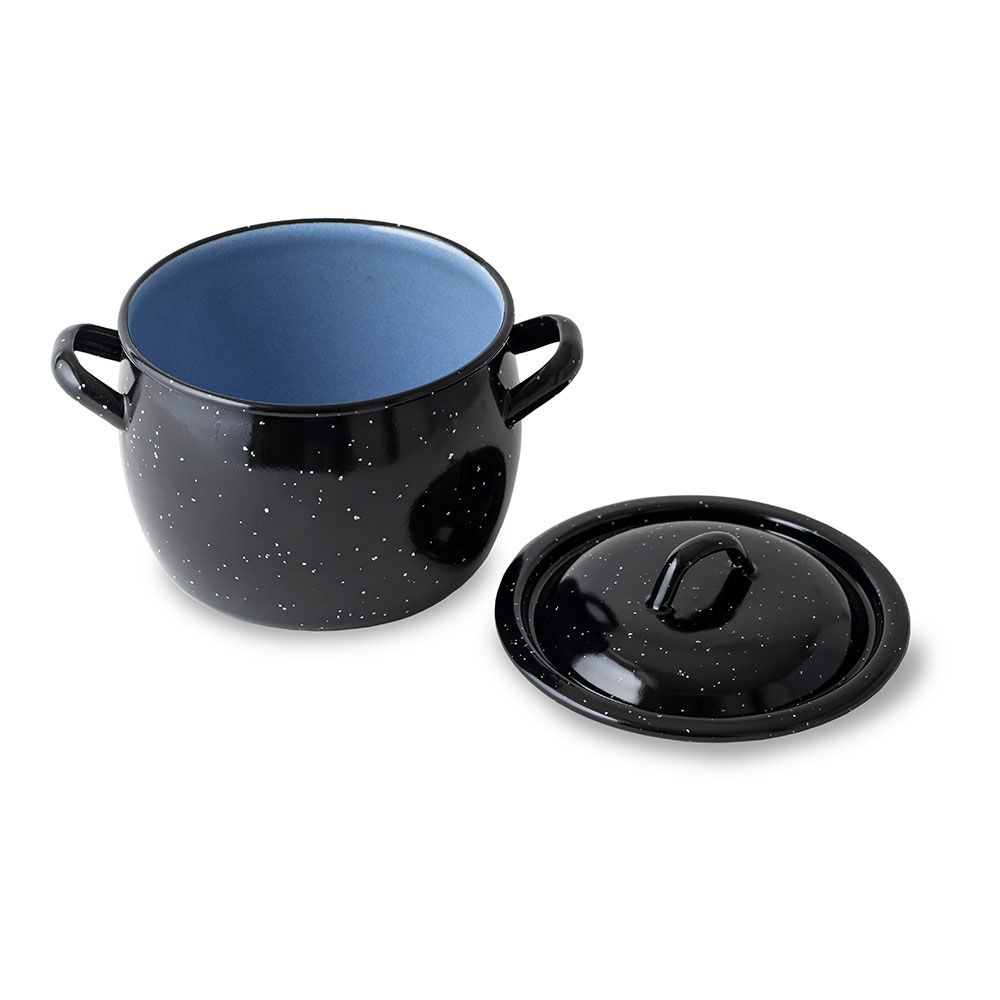 Panela abaulada 3 l com tampa, Ø16 cm