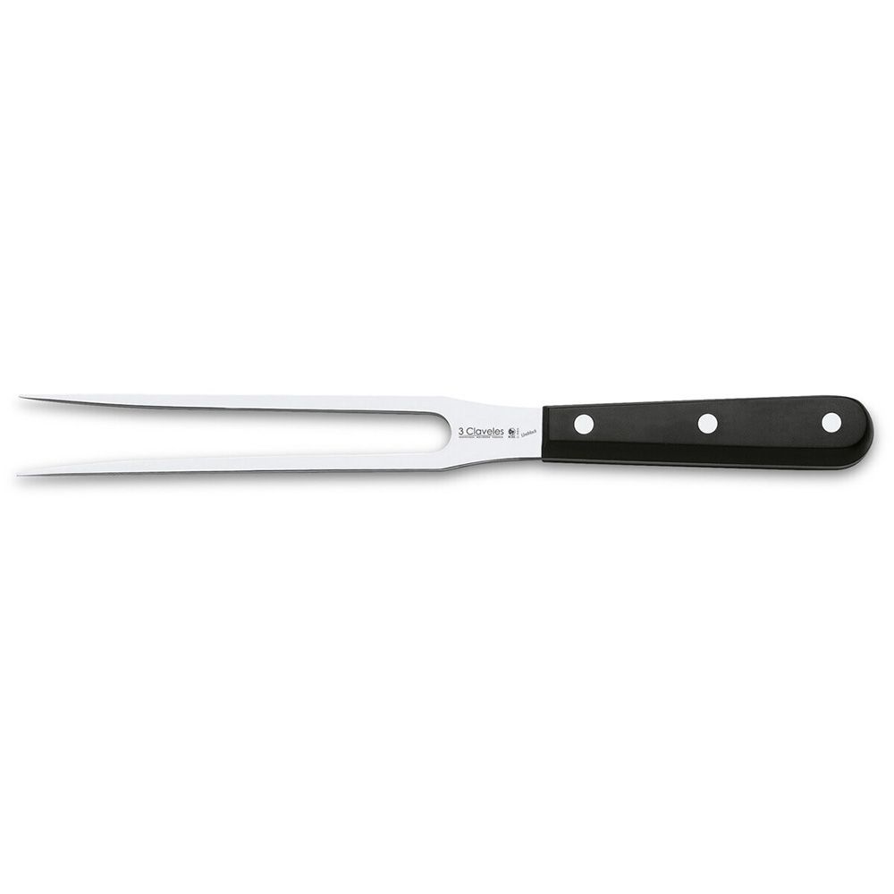 Garfo para trinchar uniblock em INOX com cabo de POM 20 cm