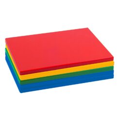 Tábua de corte em polietileno, cores sortidas, 33 x 23 x 1,5 cm