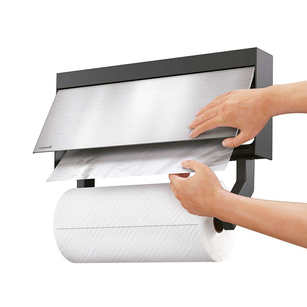 Dispensador de parede triplo para rolos, tango, 38 x 6 x 17 cm - Image 4