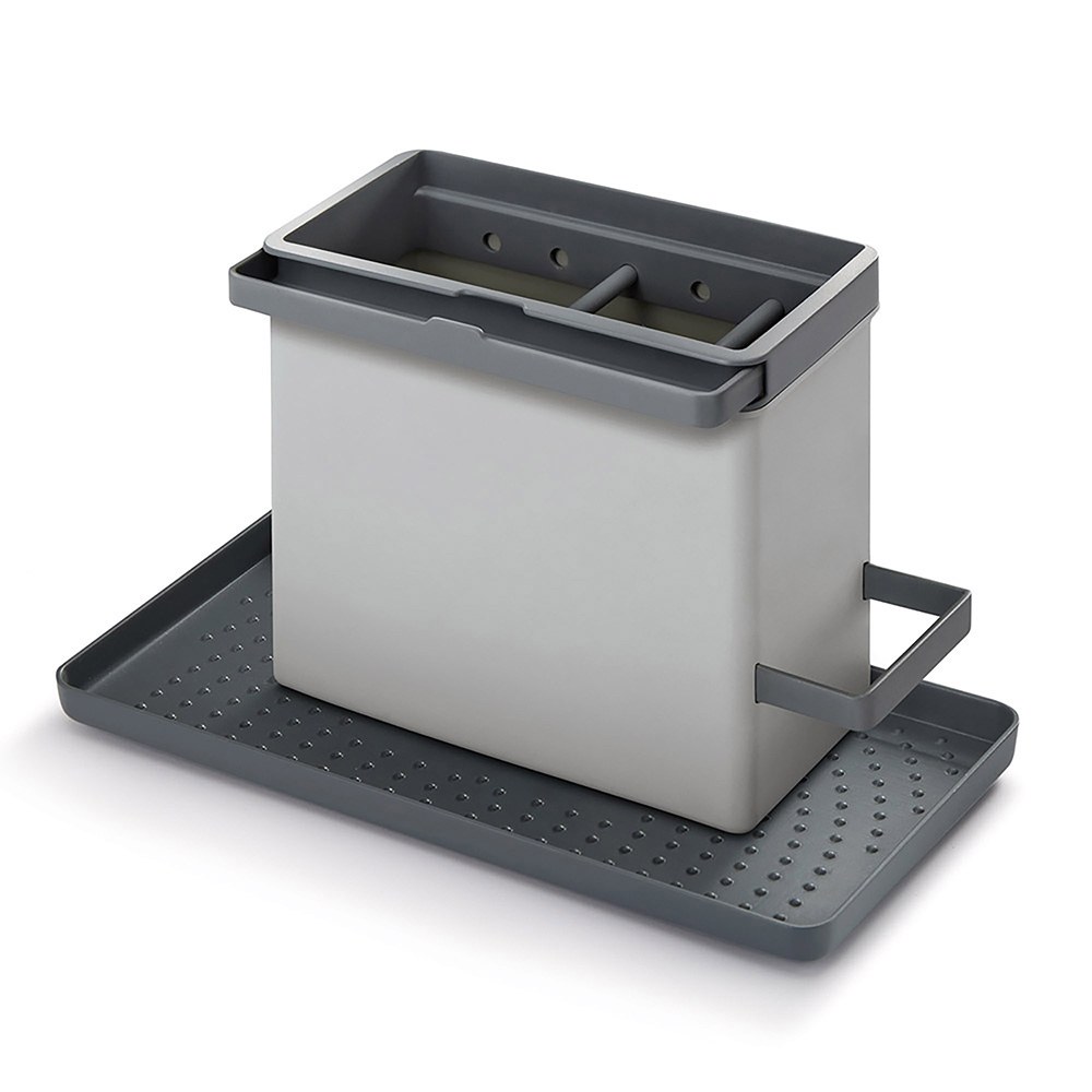 Organizador de lava-loiça tidy-tex, cinzento, 24 x 12,5 x 14,5 cm - Image 2