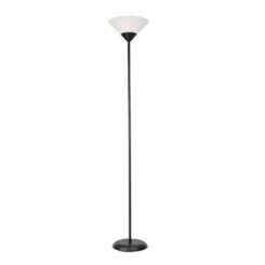 EDM Candeeiro de pé modelo Miami cor preta e27 60 w edm